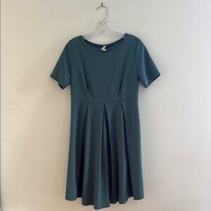 Hello MIZ Teal Maternity Dress